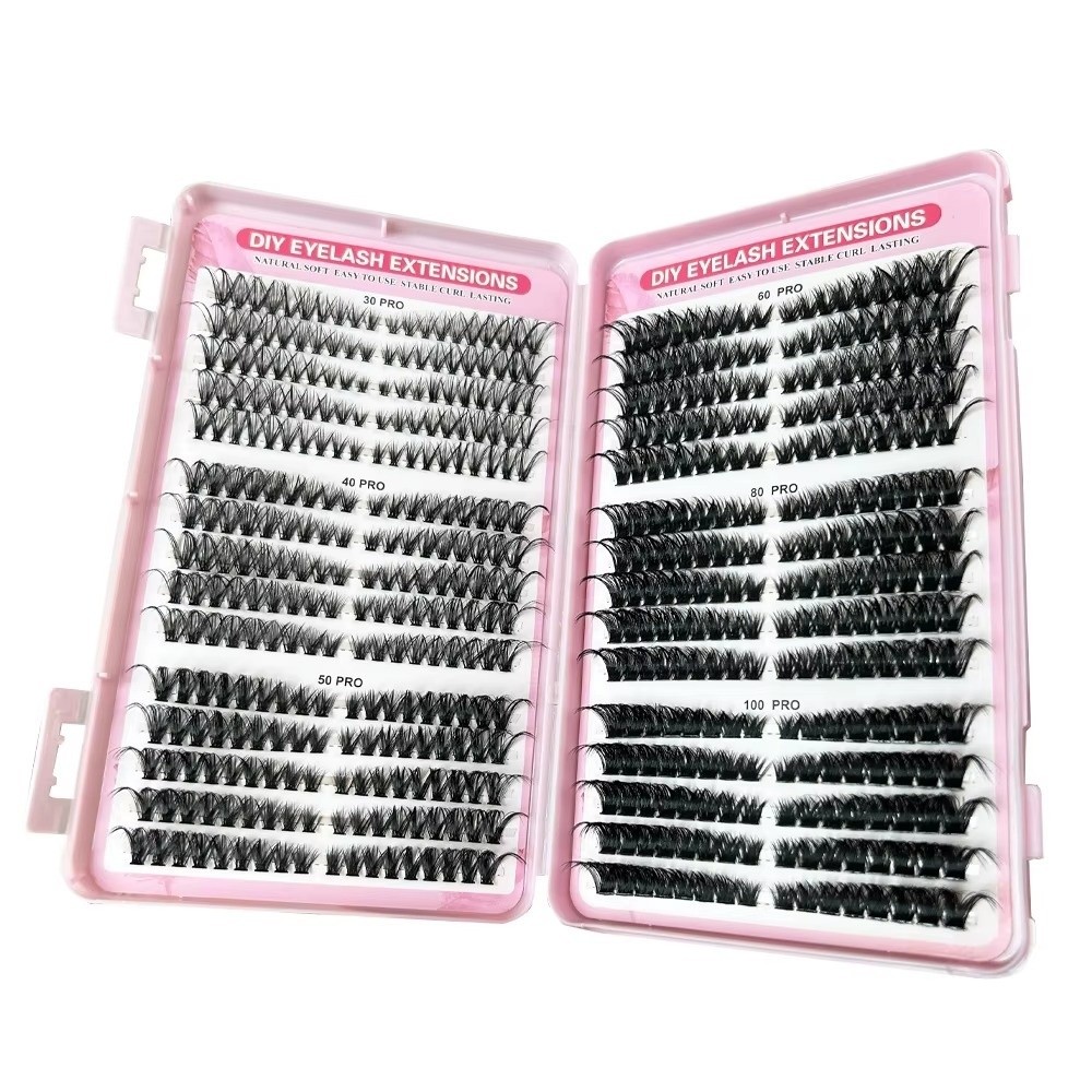 Lash Fan Volume - رموش صناعية طبيعية المظهر بطول 8-16