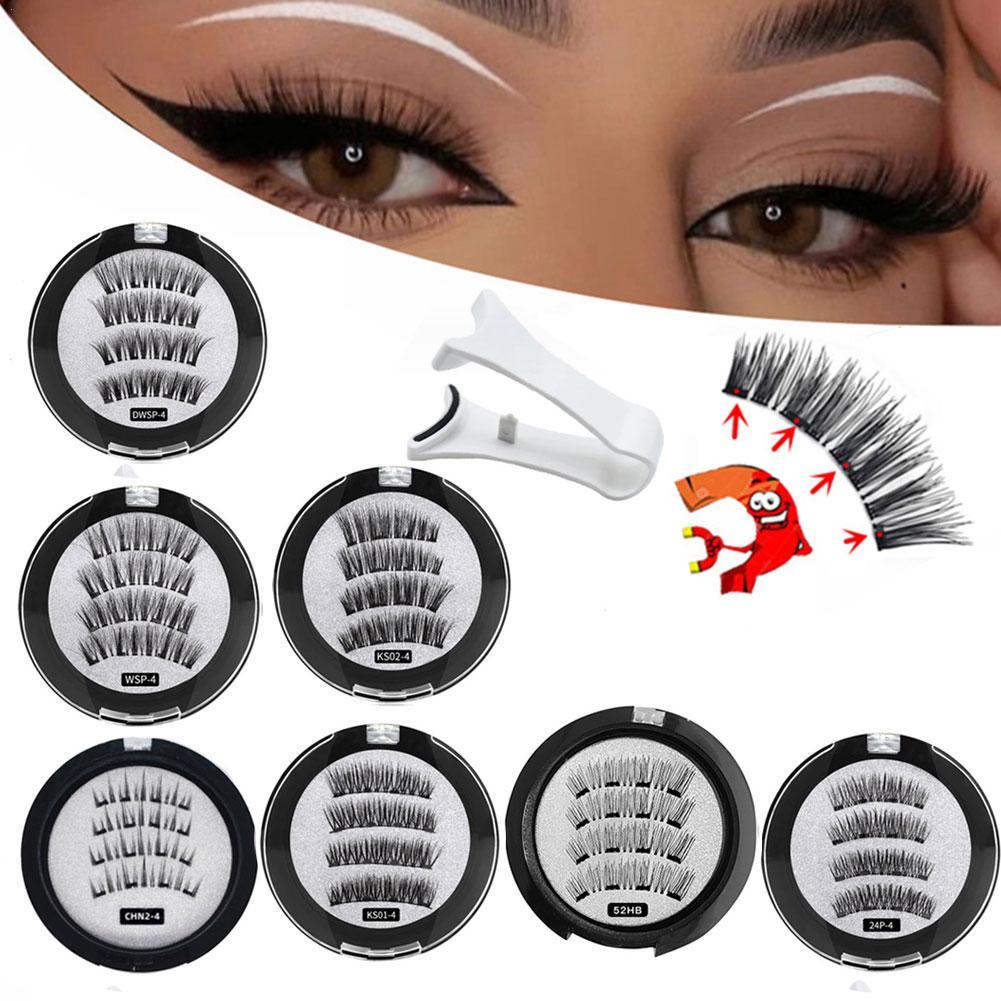 Eyelash Extension For Asian Eyes - 2 زوج ثلاثية الأبعاد الرموش الصناعية
