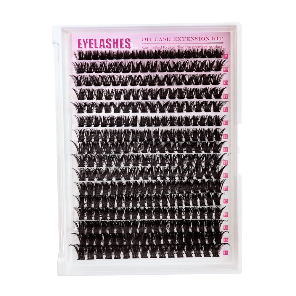 Eyelash Extension Kits - رموش صناعية بمظهر طبيعي، تصميم مجمع