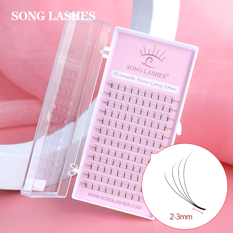 Eyelash Extension Russian Volume - SONGLASHES جذر طويل 2D إلى 6D