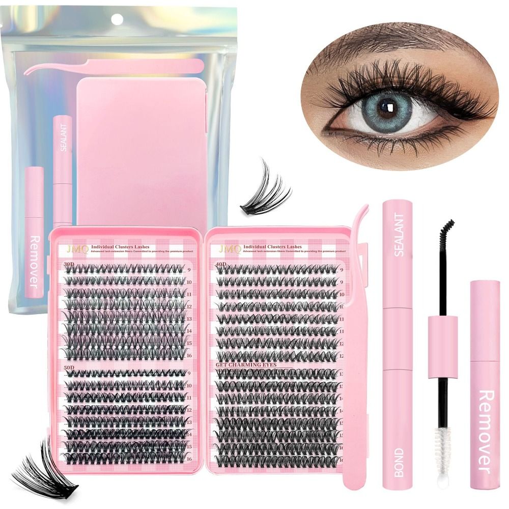 Lash Fan Volume - رموش صناعية بطول 9-16 مم، رموش