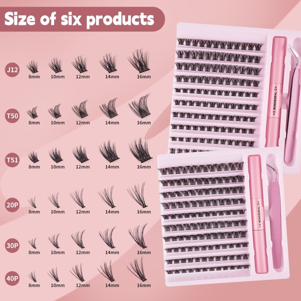 Eyelash Extension Kits - رموش صناعية عالية الجودة بتصميم طبيعي