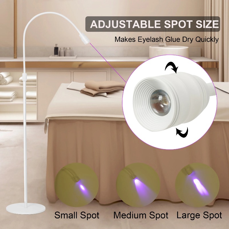 Eyelash Extension Led - مصباح أشعة فوق البنفسجية للأظافر والرموش،