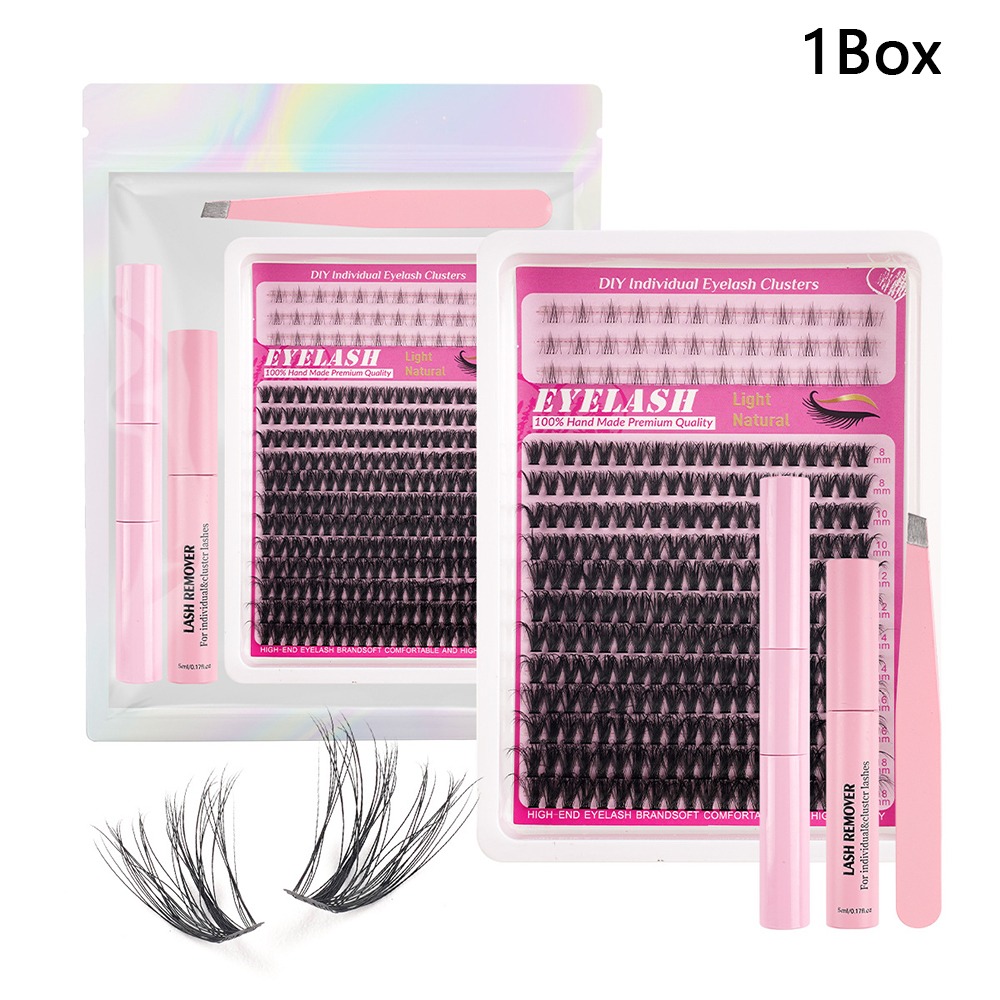 Eyelash Extension Kits - رموش صناعية طبيعية المظهر بطول 8-18
