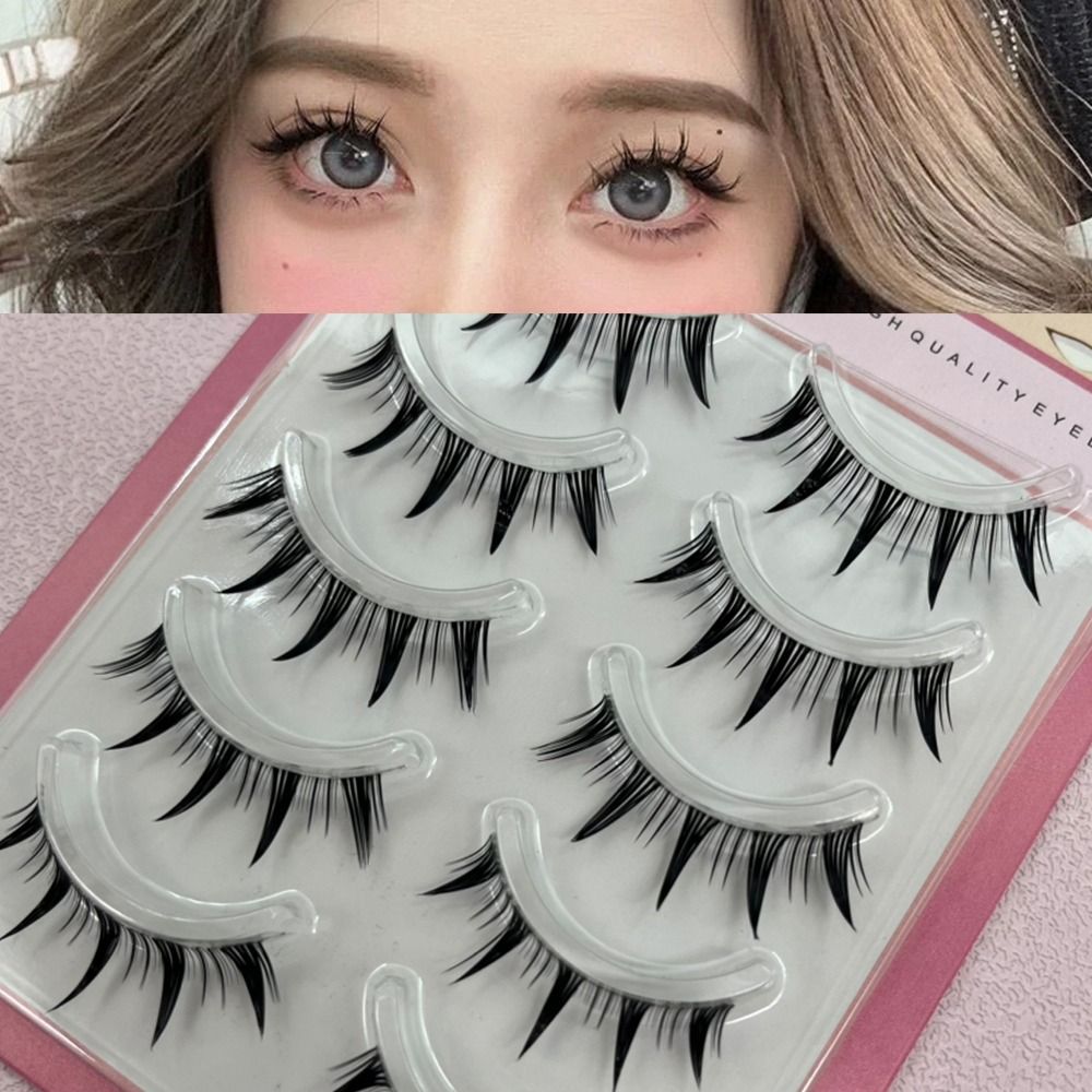 Eyelash Extension Japanese - 5 أزواج حزمة اليابانية تأثيري الرموش