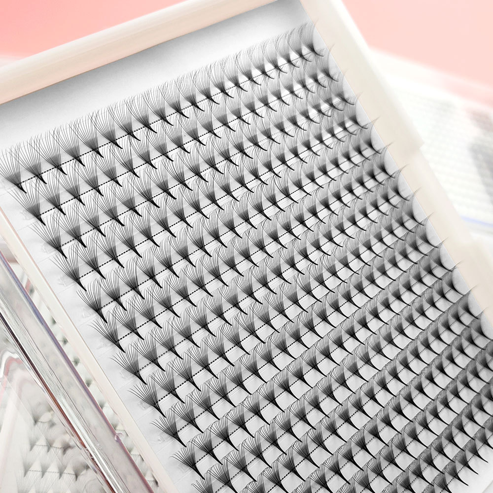 Lash Fan Volume - رموش مروحية جاهزة 7 مم 4D