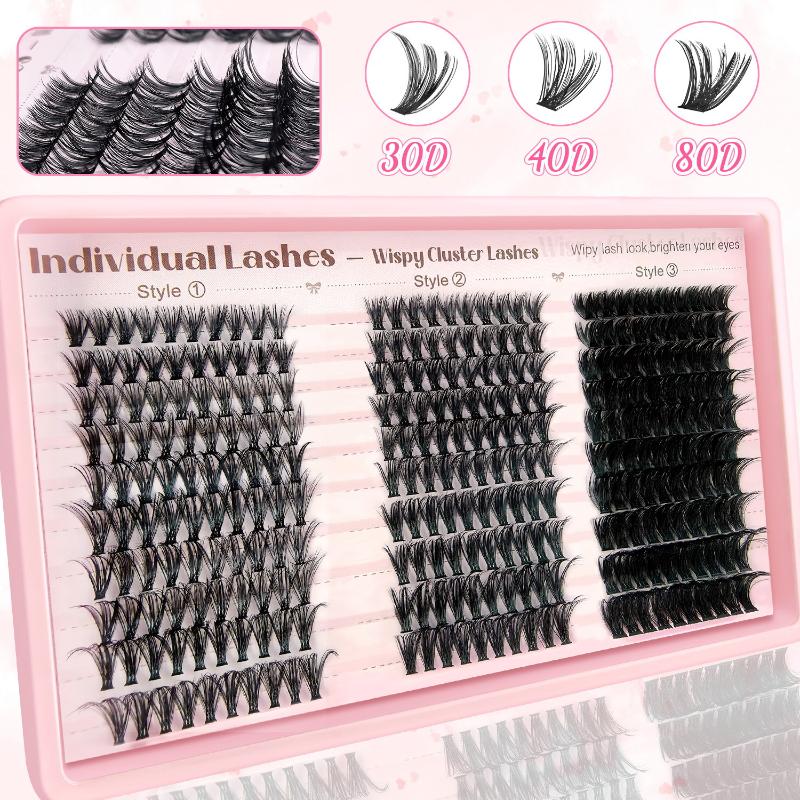 طقم تمديد الرموش DIY مع رموش ف - مراجعة Eyelash Extension Kits وسعره