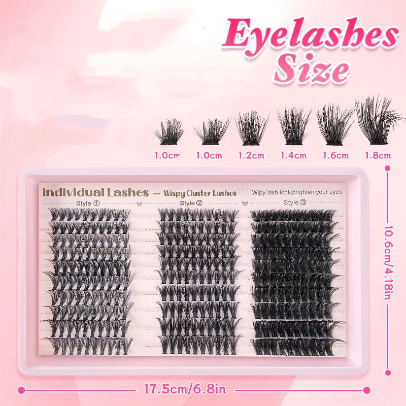 طقم تمديد الرموش DIY مع رموش ف - مراجعة Eyelash Extension Kits وسعره