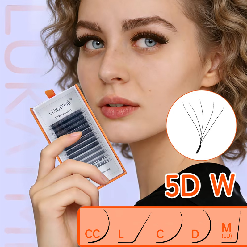 رموش LUKATME 5D W فائقة النعوم - مراجعة Eyelash Extension Mega Volume وسعره