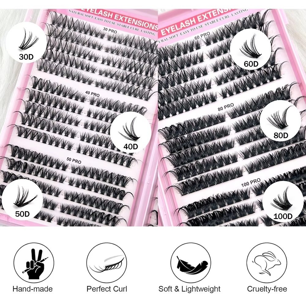 رموش صناعية طبيعية المظهر بطول - مراجعة Lash Fan Volume وسعره