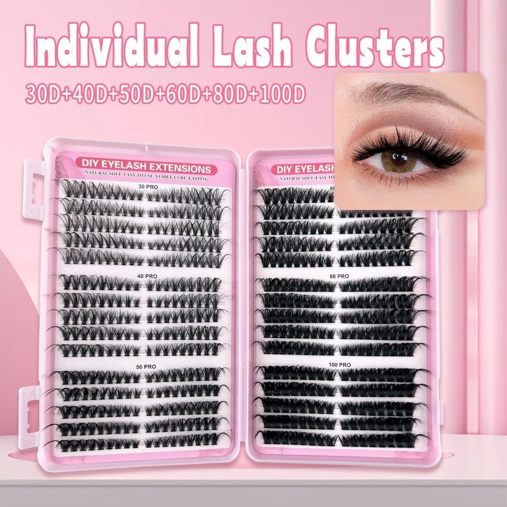 رموش صناعية طبيعية المظهر بطول - مراجعة Lash Fan Volume وسعره