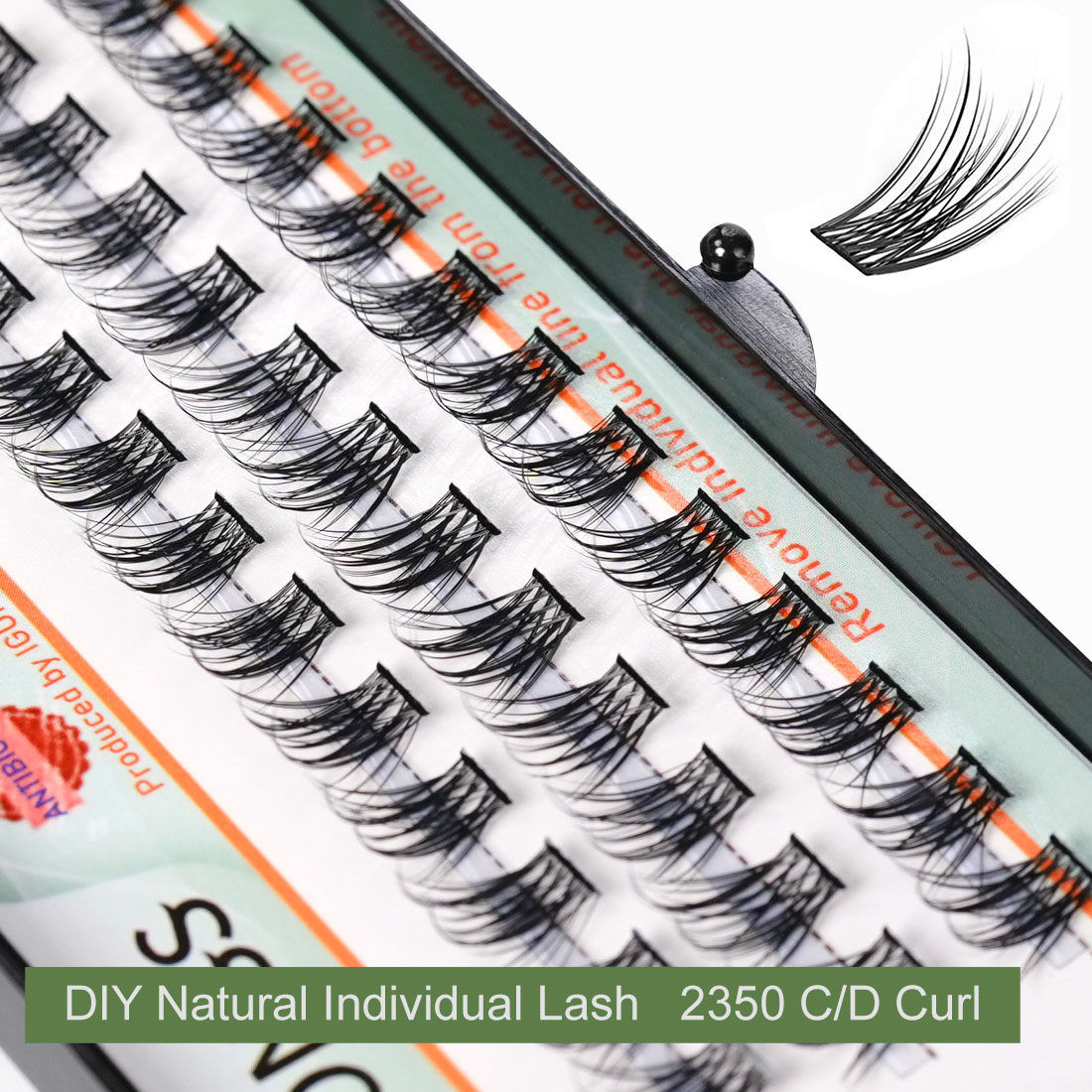 IGUIONSS OEM ODM مجزأة رمش تمد - مراجعة Eyelash Extension For Asian Eyes وسعره
