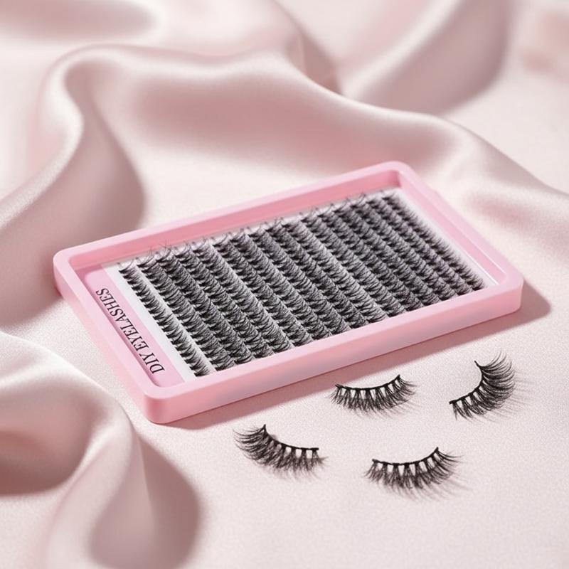 اصنعها بنفسك ﻿ مجموعة رموش صنا - مراجعة Eyelash Extension Kits وسعره