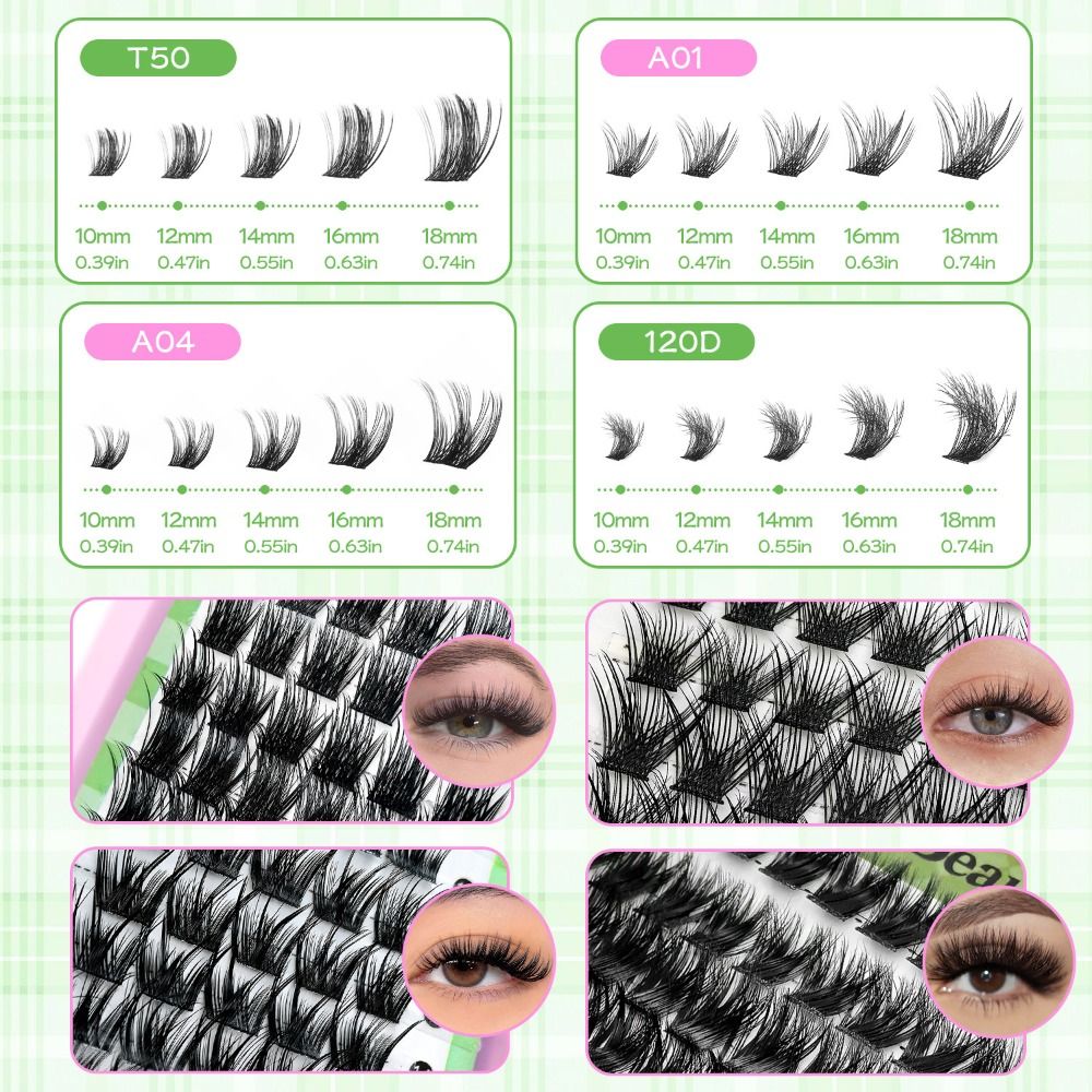 رموش صناعية بمظهر طبيعي، تصميم - مراجعة Eyelash Extension Kits وسعره