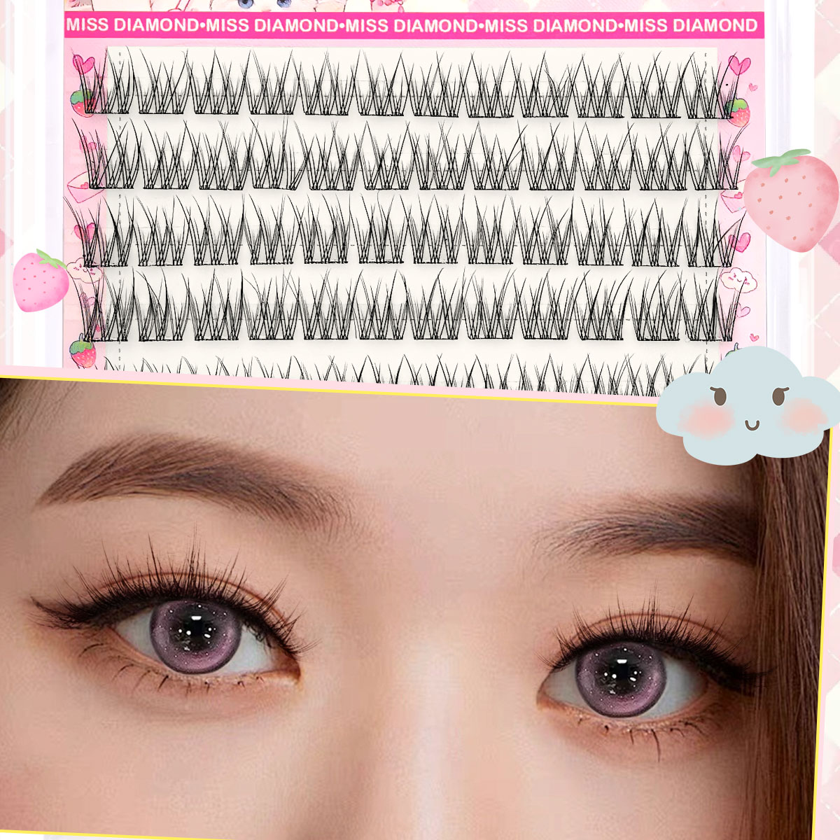 رموش صناعية يابانية احترافية ل - مراجعة Eyelash Extension Japanese وسعره