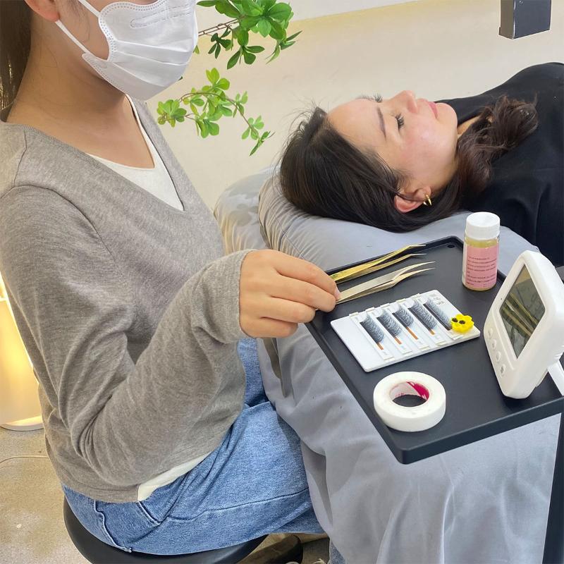 1 قطعة حامل صينية الرموش نصف ا - مراجعة Eyelash Extension Led وسعره