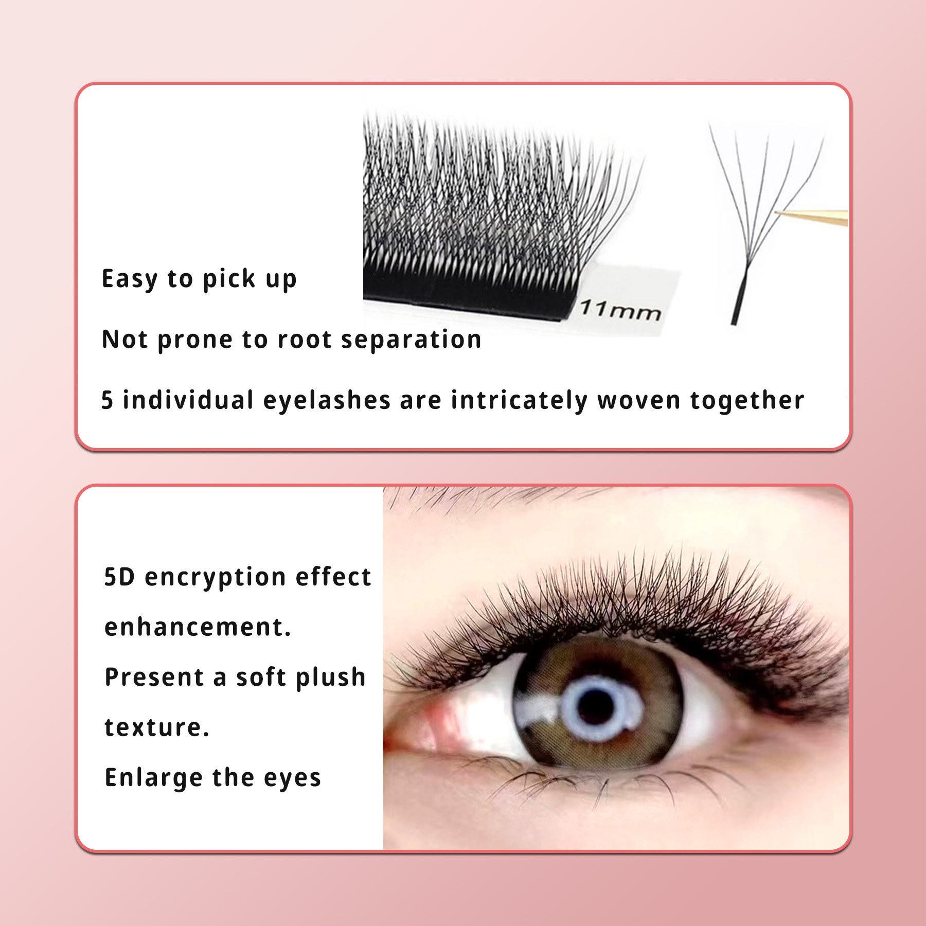 رموش اصطناعية هجينة 5D احترافي - مراجعة Eyelash Extension Hybrid وسعره