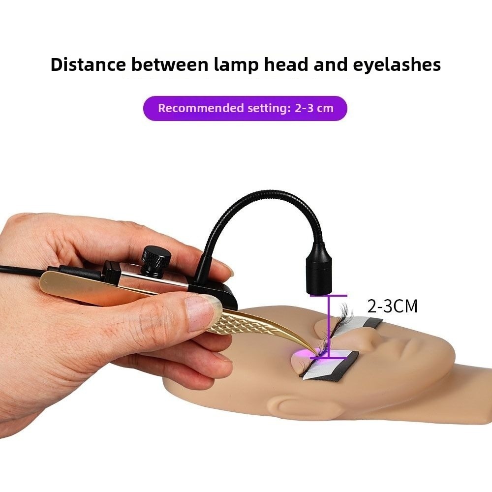 ضوء أشعة فوق بنفسجية محمول لتم - مراجعة Eyelash Extension Led وسعره