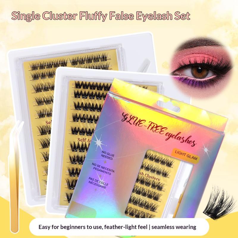 طقم جديد لتمديد الرموش بدون غر - مراجعة Eyelash Extension Kits وسعره