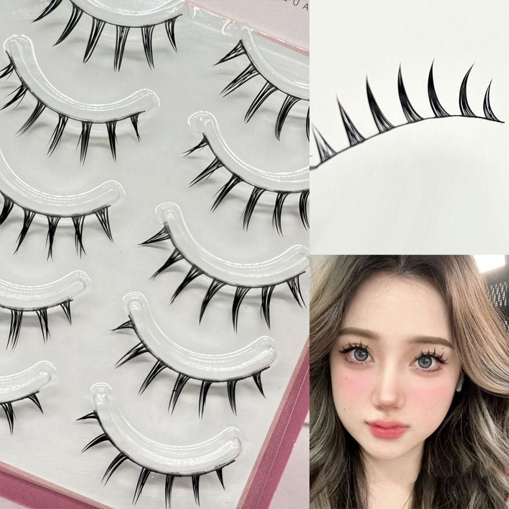 5 أزواج من الرموش الصناعية الي - مراجعة Eyelash Extension Japanese وسعره