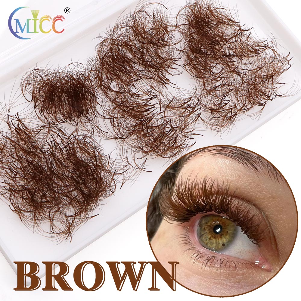 1000 مراوح PBT الهجين البني مس - مراجعة Eyelash Extension Hybrid وسعره