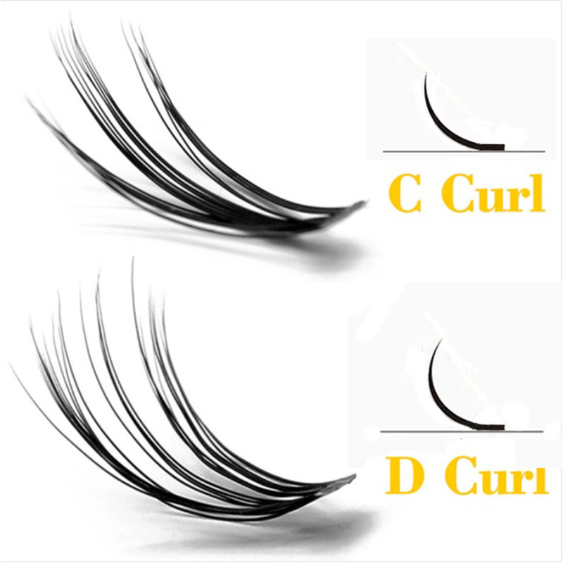 20/30D رموش بالمنك الطبيعية رم - مراجعة Eyelash Extension Russian Volume وسعره