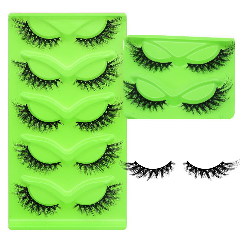 5 أزواج من الرموش الصناعية الس - مراجعة Eyelash Extension Japanese وسعره