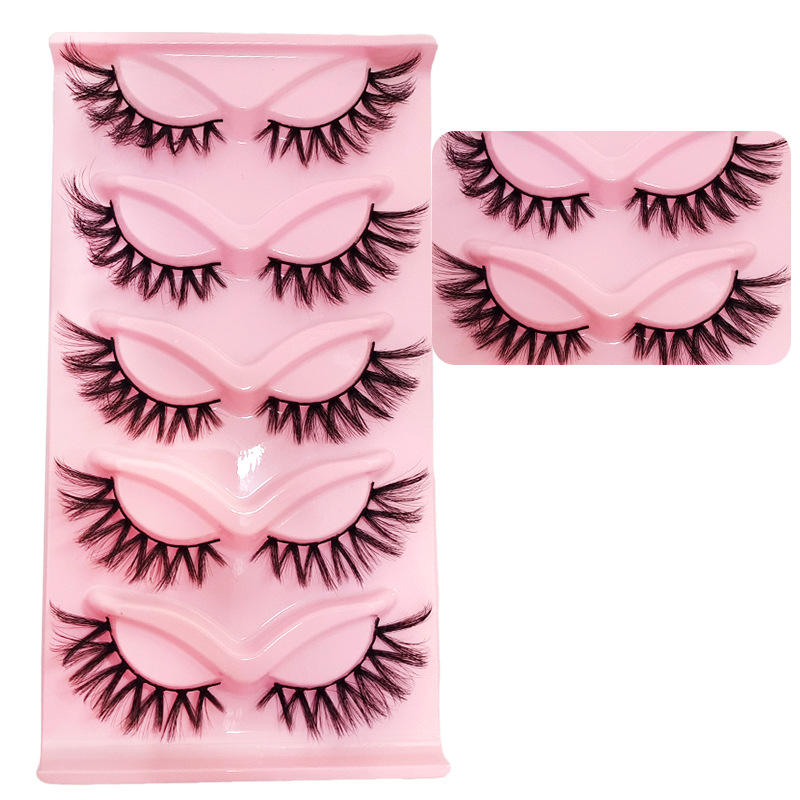 5 أزواج من الرموش الصناعية الس - مراجعة Eyelash Extension Japanese وسعره