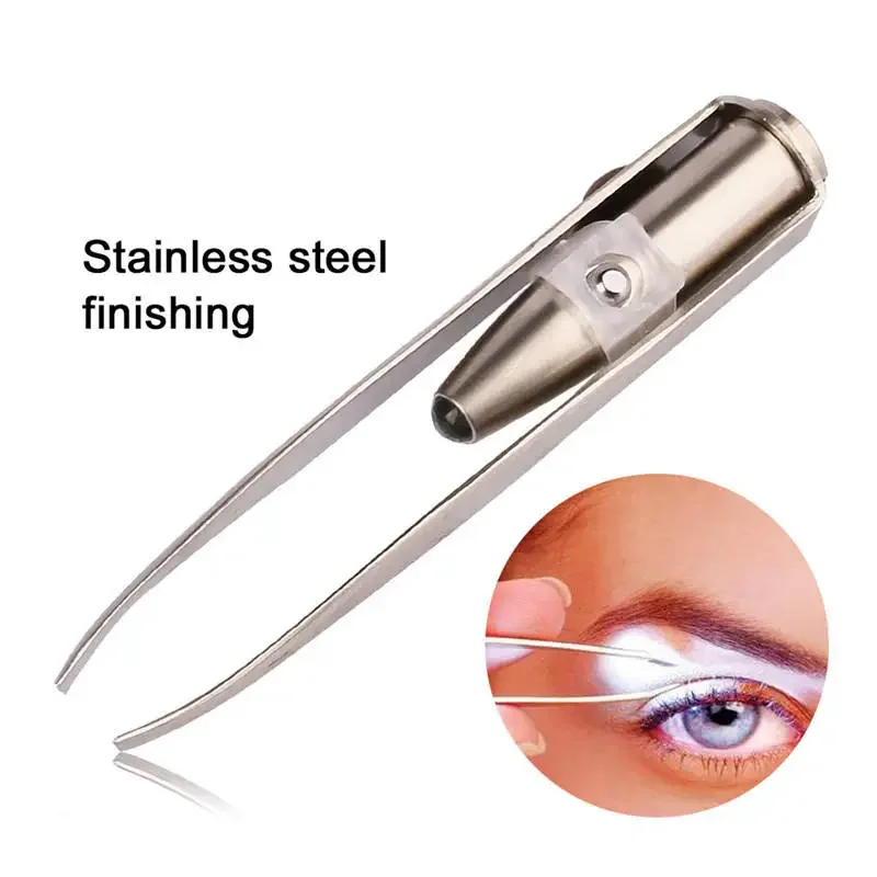 1/3 قطعة Led الحاجب الملقط الف - مراجعة Eyelash Extension Led وسعره