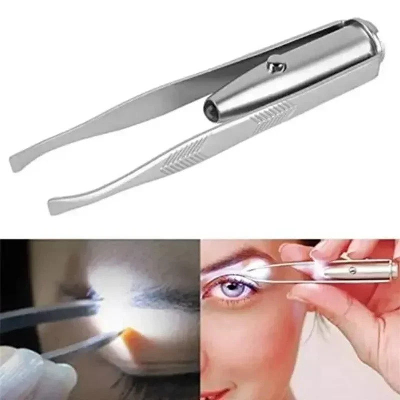 1/3 قطعة Led الحاجب الملقط الف - مراجعة Eyelash Extension Led وسعره