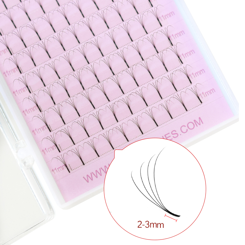 SONGLASHES جذر طويل 2D إلى 6D  - مراجعة Eyelash Extension Russian Volume وسعره