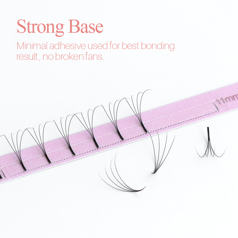 SONGLASHES جذر طويل 2D إلى 6D  - مراجعة Eyelash Extension Russian Volume وسعره