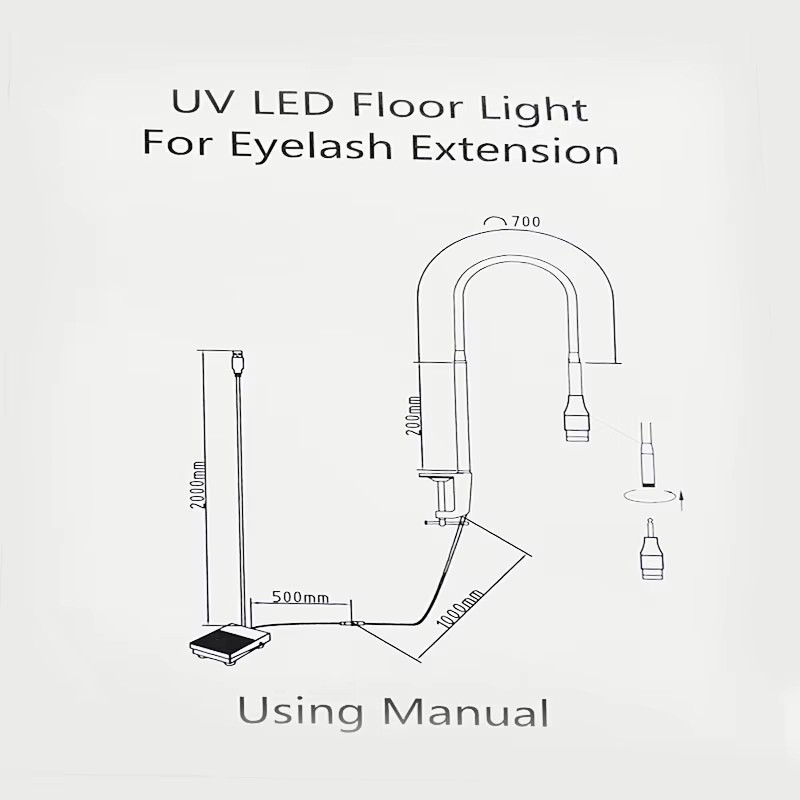 الأشعة فوق البنفسجية لاش ضوء ا - مراجعة Eyelash Extension Led وسعره