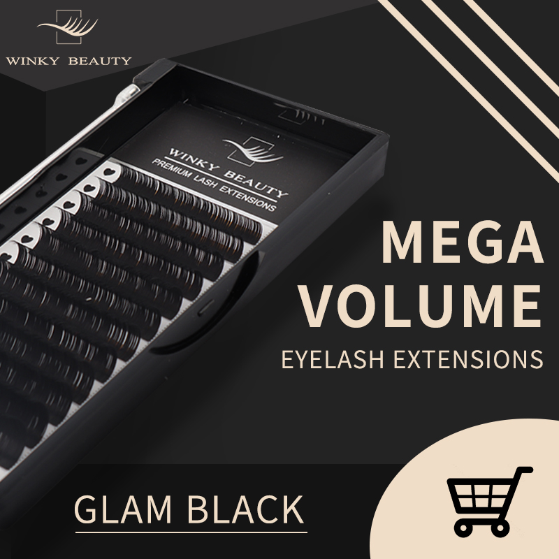 Winky Beauty قم بتخصيص شعارك ا - مراجعة Eyelash Extension Russian Volume وسعره