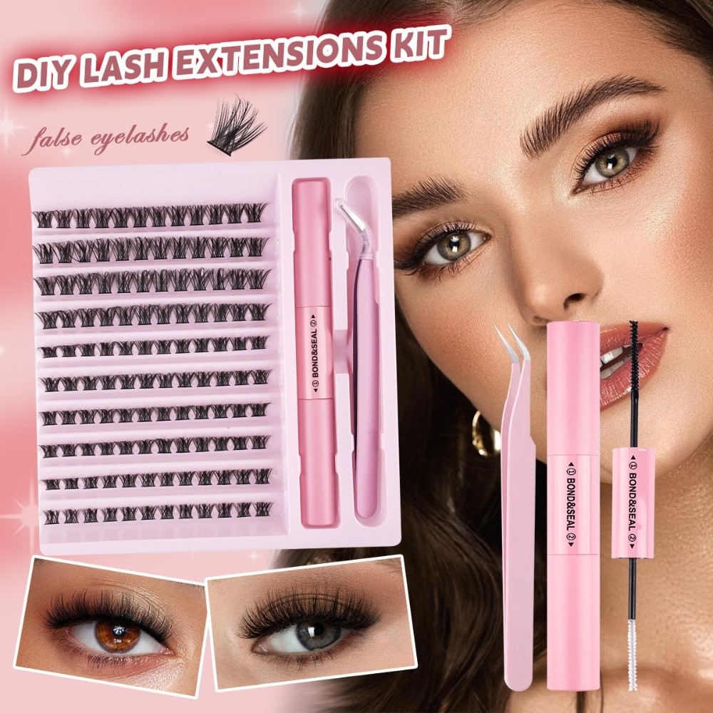 رموش صناعية عالية الجودة بتصمي - مراجعة Eyelash Extension Kits وسعره