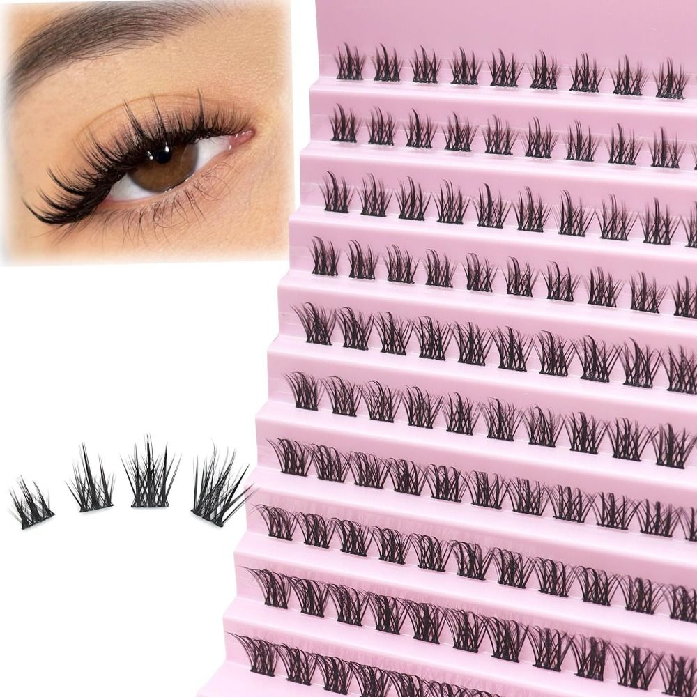 رموش صناعية بمظهر طبيعي، نمط خ - مراجعة Eyelash Extension Kits وسعره