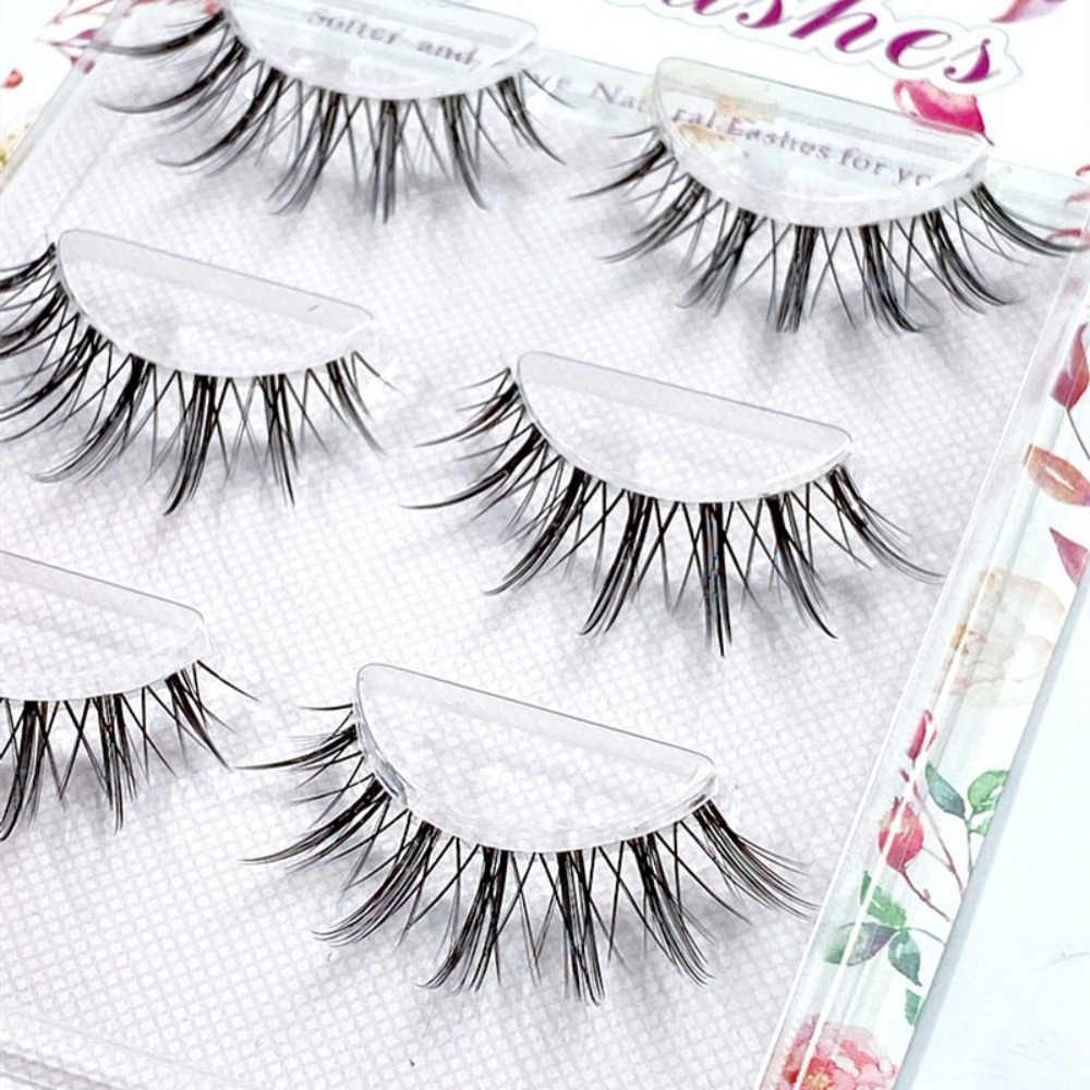 رموش صناعية جديدة بمظهر طبيعي، - مراجعة Eyelash Extension Japanese وسعره