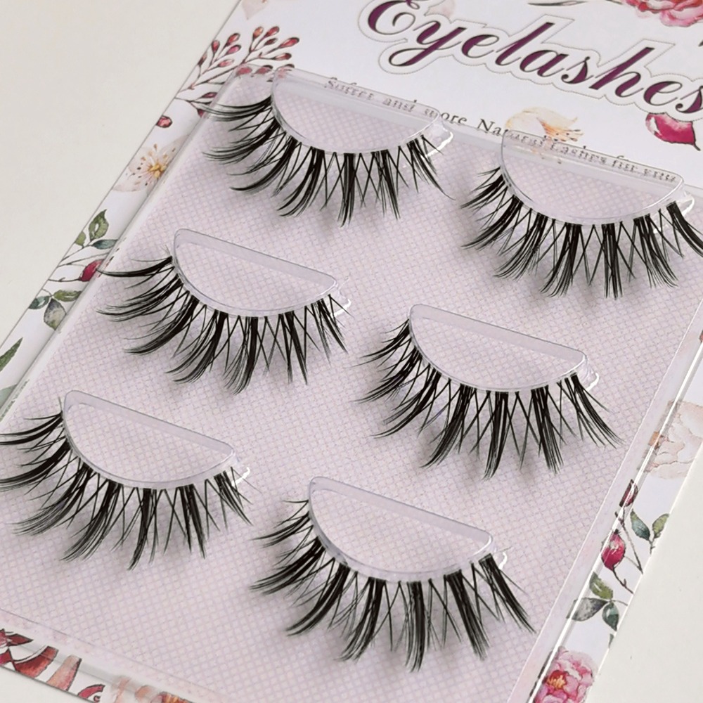 رموش صناعية جديدة بمظهر طبيعي، - مراجعة Eyelash Extension Japanese وسعره