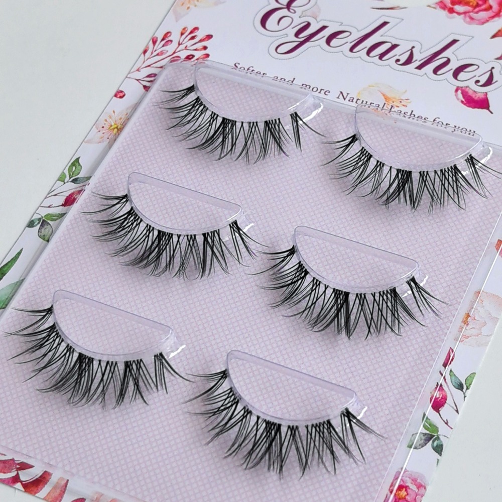 رموش صناعية جديدة بمظهر طبيعي، - مراجعة Eyelash Extension Japanese وسعره