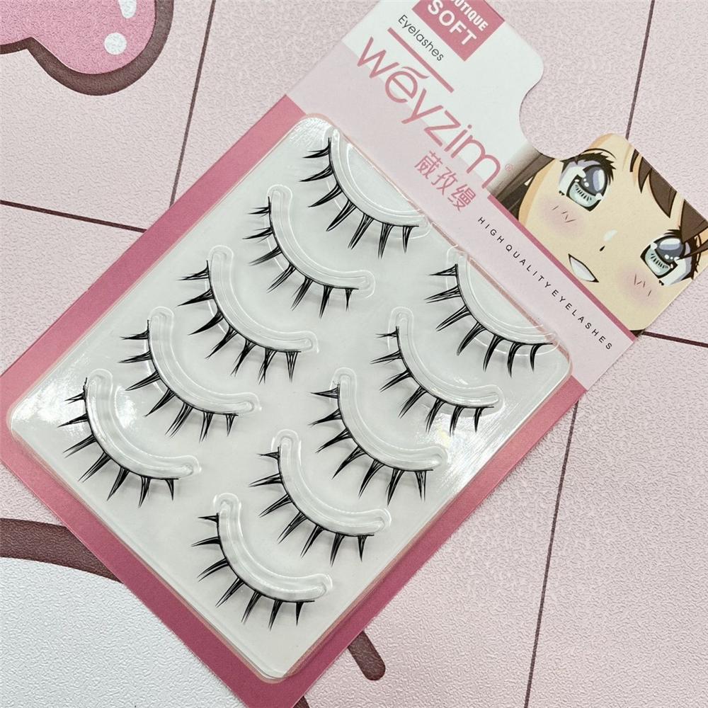 5 أزواج من الرموش الصناعية الي - مراجعة Eyelash Extension Japanese وسعره