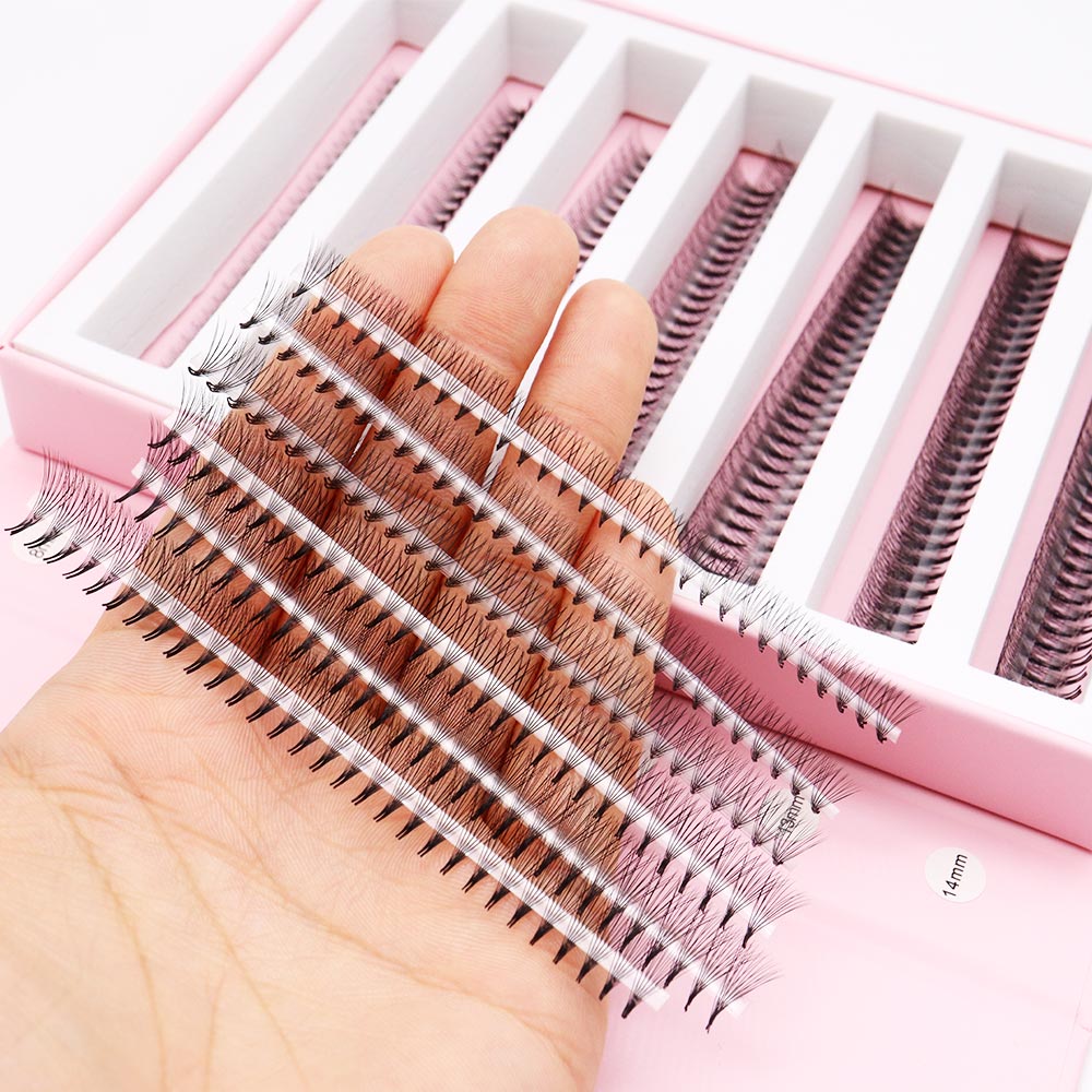 1000 المشجعين مزيج رقيقة الجذر - مراجعة Eyelash Extension Hybrid وسعره