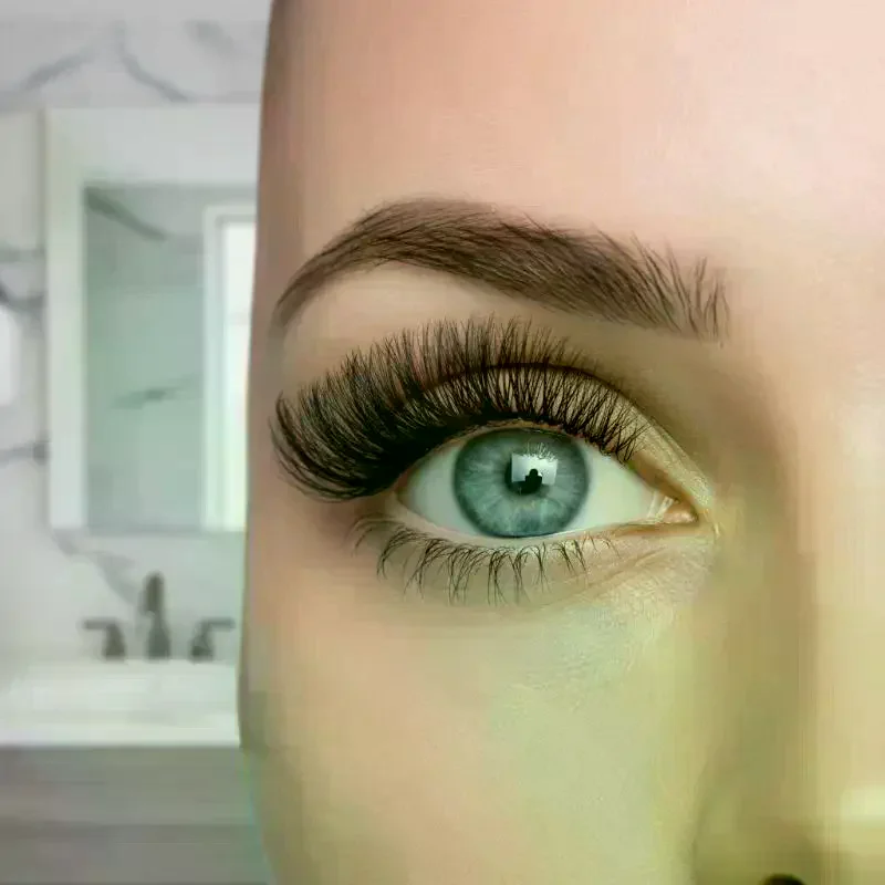 طقم رموش كثيفة، رموش فردية مدب - مراجعة Eyelash Extension Kits وسعره