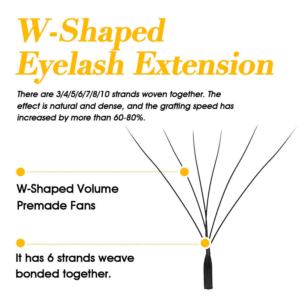 MASSCAKU 3D 6D 8D W شكل جلدة ع - مراجعة Eyelash Extension Hybrid وسعره