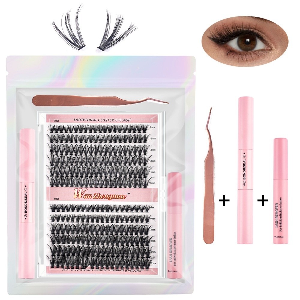 رموش صناعية بطول 8-16 مم، طقم  - مراجعة Eyelash Extension Kits وسعره