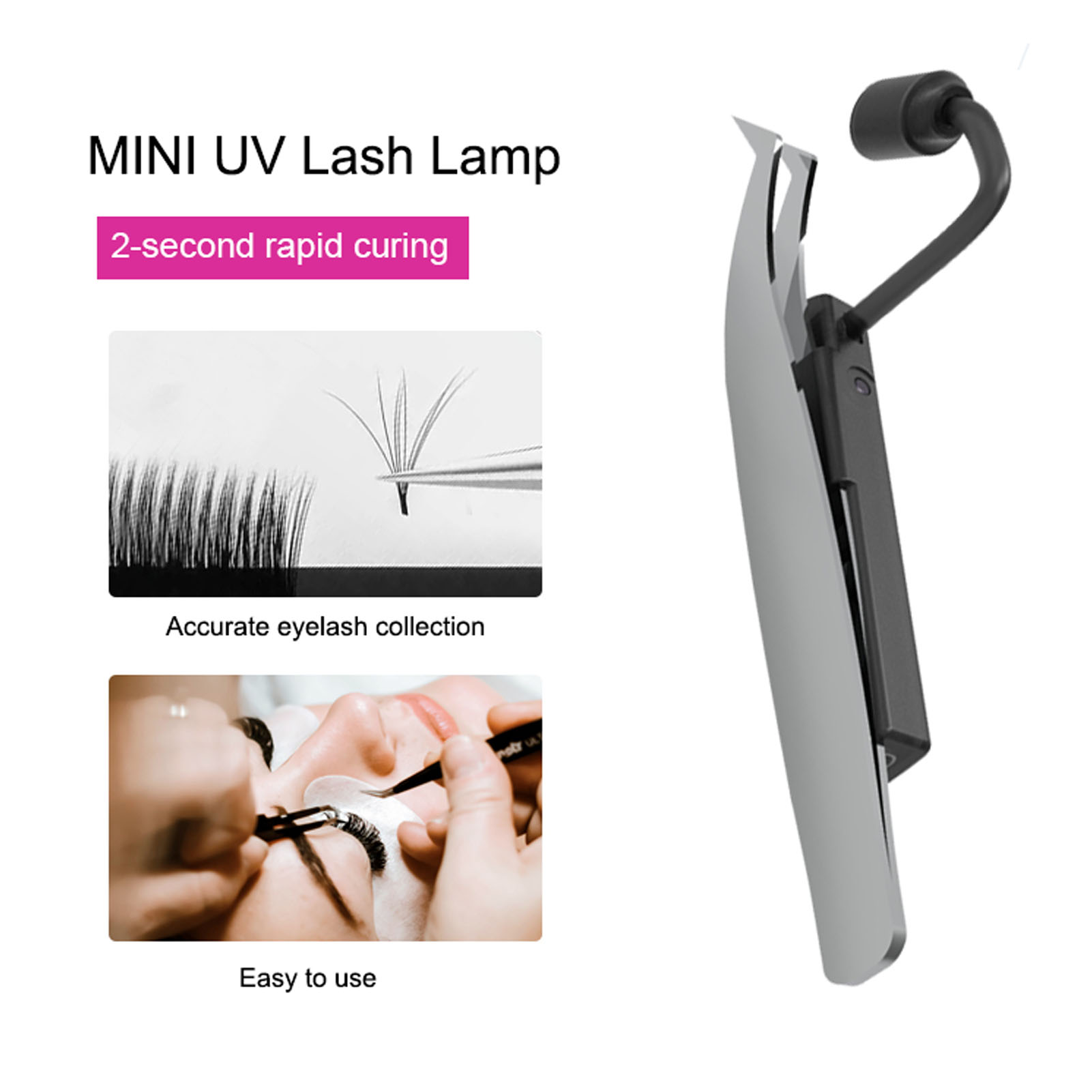 مصباح LED لرموش العين بقوة 1 و - مراجعة Eyelash Extension Led وسعره