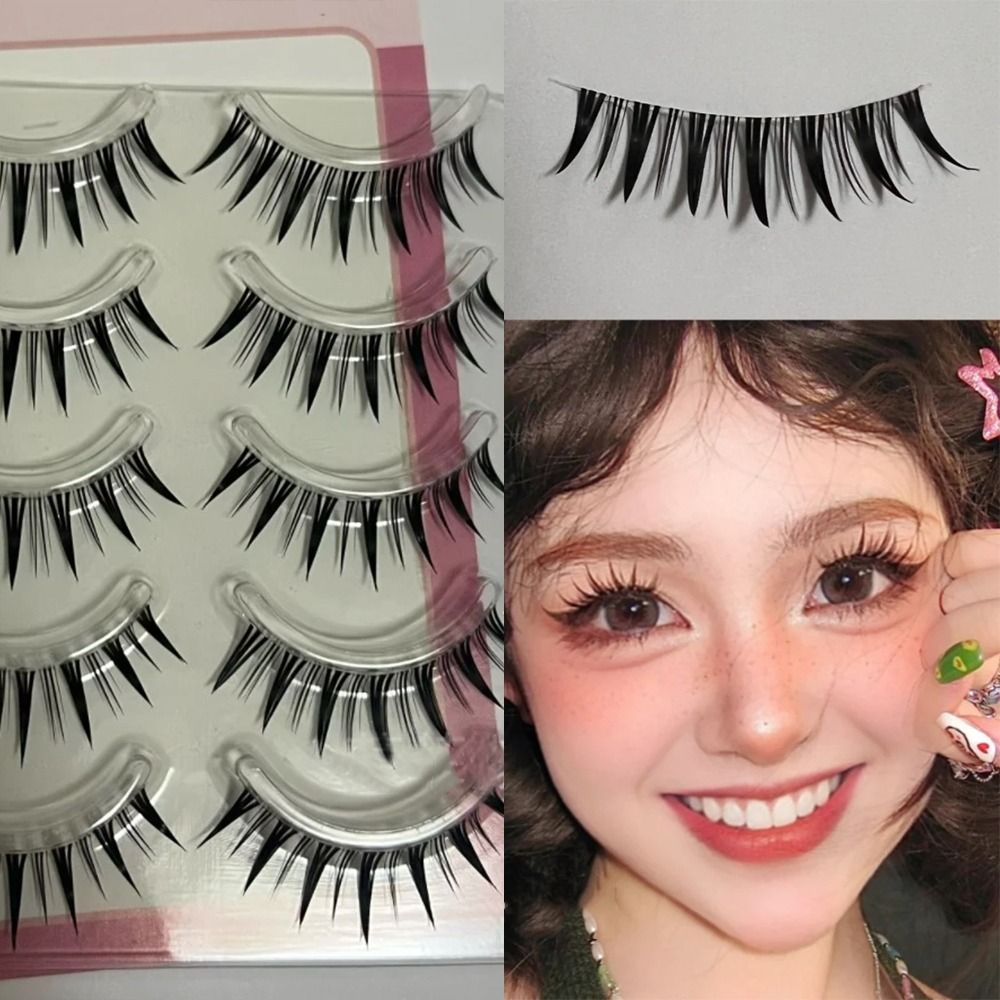 5 أزواج حزمة اليابانية تأثيري  - مراجعة Eyelash Extension Japanese وسعره