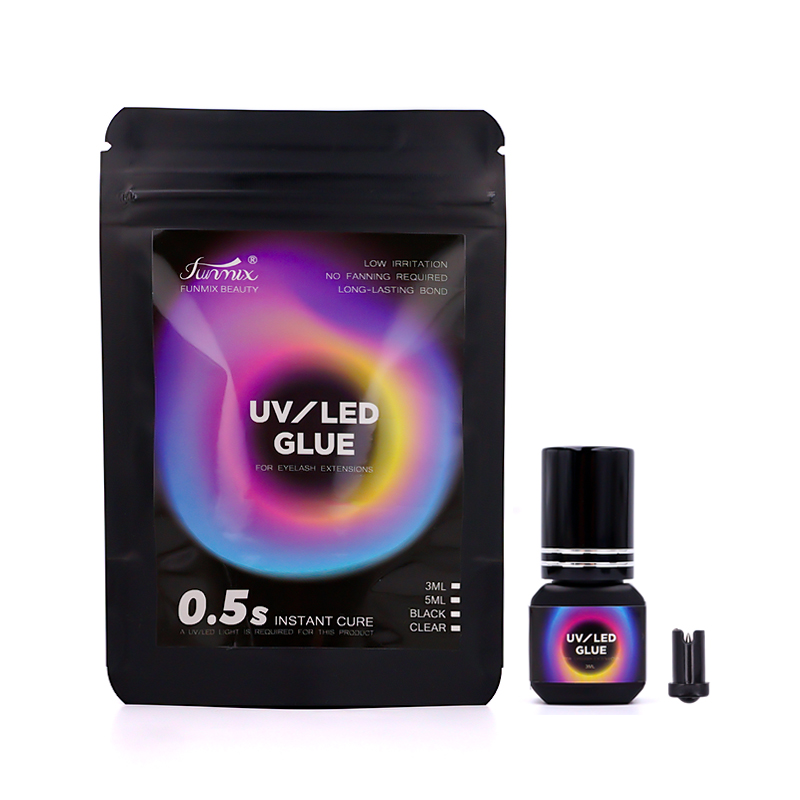 Funmix UV LED لاش الغراء 3 ملل - مراجعة Eyelash Extension Led وسعره