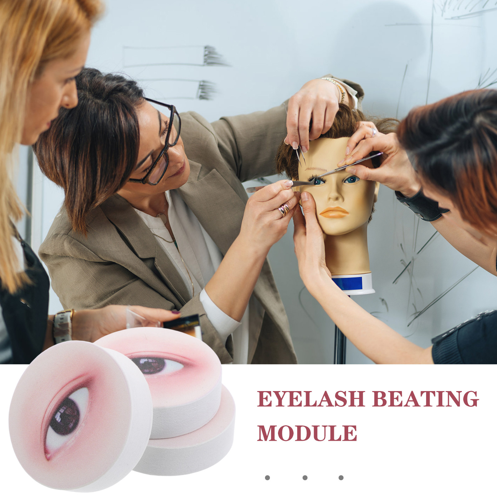 3 قطع من لوحات تدريب تمديد الر - مراجعة Eyelash Extension Kits وسعره