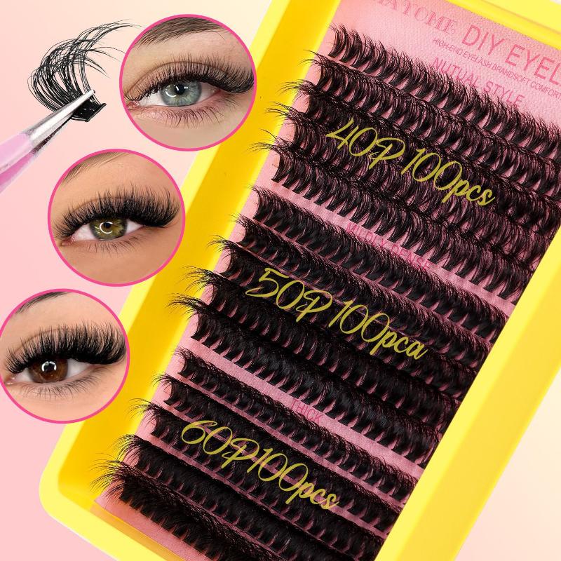 رموش ثلاثية الأبعاد من الفرو ا - مراجعة Eyelash Extension Kits وسعره