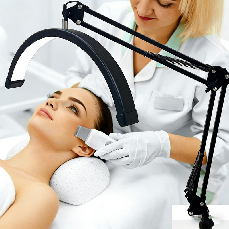 مصباح جمال على شكل نصف قمر بطو - مراجعة Eyelash Extension Led وسعره